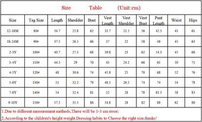 Children’s Striped Suit Set – Wedding & Piano Performance Outfit