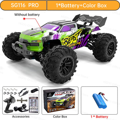 1:16 ZLL SG116 RC Car – Brushless 4WD Off-Road Drift Racing Toy