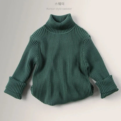 Kids’ Casual Loose Pullover Sweater – Autumn/Winter