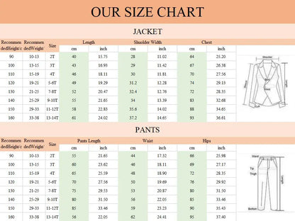 Little Boys’ Handsome Outfit – 3-Piece Suit for Weddings & Parties