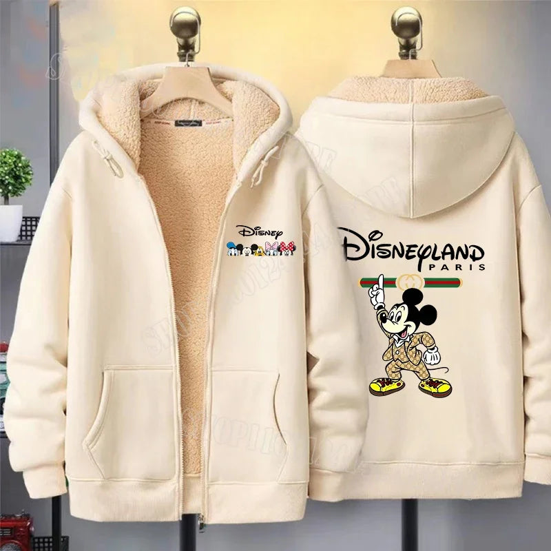 Mickey Mouse Oversized Hoodie: Cozy & Stylish Winter Jacket