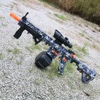 Ultra Shoppings M416 Electric Ball Blaster toy gun with manual and automatic modes, suitable for outdoor shooting games and holidays
