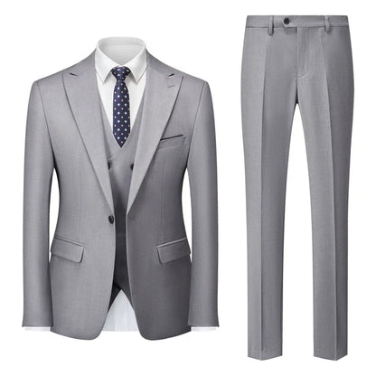 Groom & Business Wear – Italian Slim Gentleman Suit Blazer