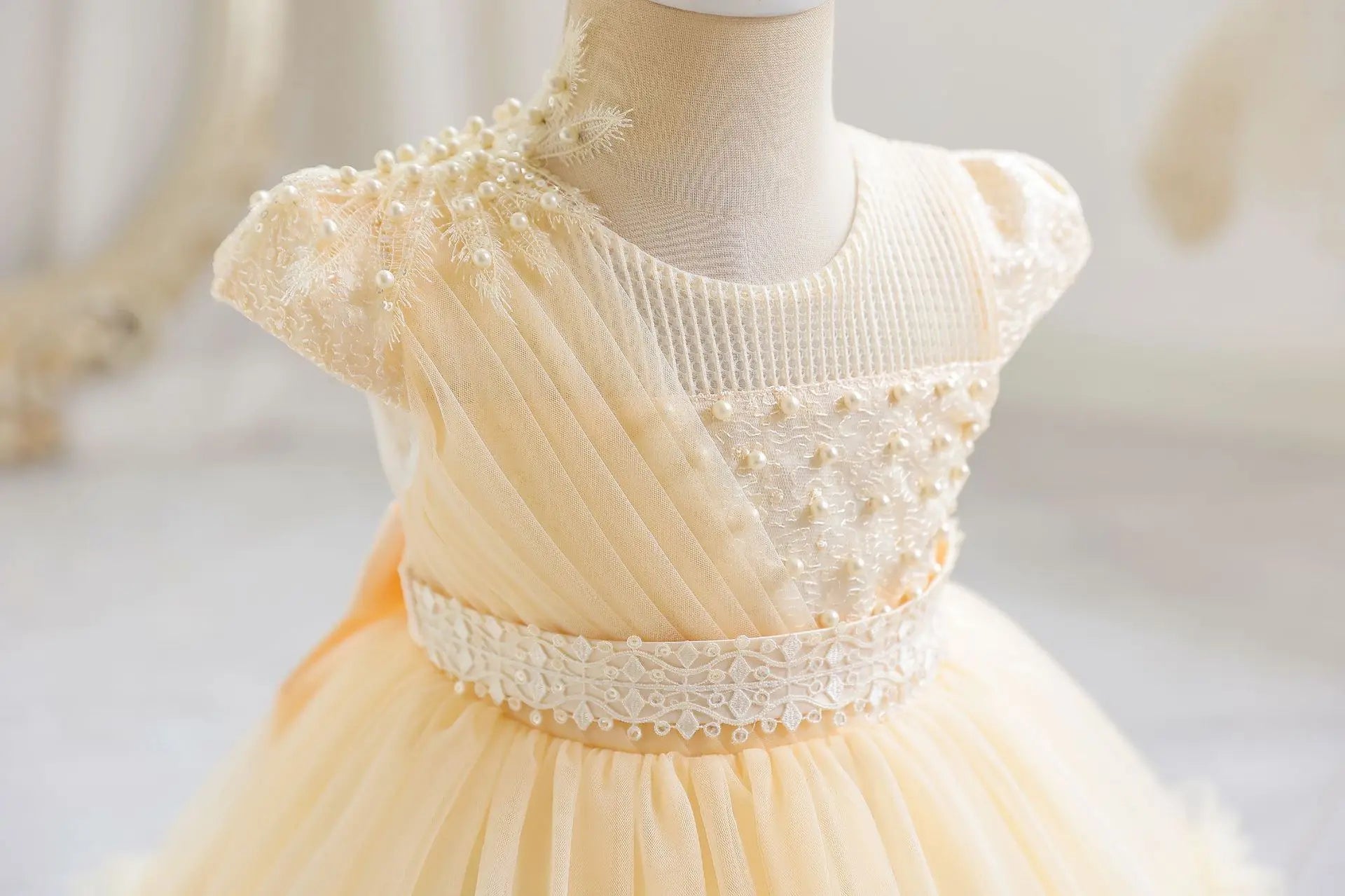 Baby Girl Birthday Dress – Princess Tulle Gown