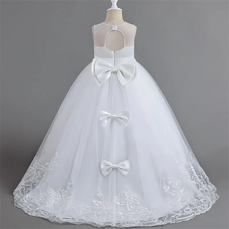 Princess Party Dress – Lace Formal Dress for Girls