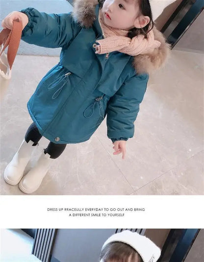 Children’s Thick Winter Jacket – Korean Fashion