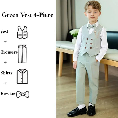 Boys’ Classic Formal Wear – Wedding, Birthday & Evening Outfit