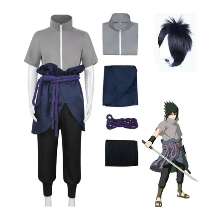 Step into the world of Naruto with this authentic Sasuke Hokage cosplay costume, designed for dedicated fans and cosplay experts