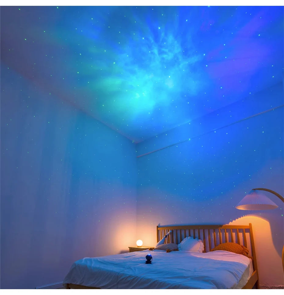 Galactic Astronaut Star Projector: Transform Your Room into a Nebula