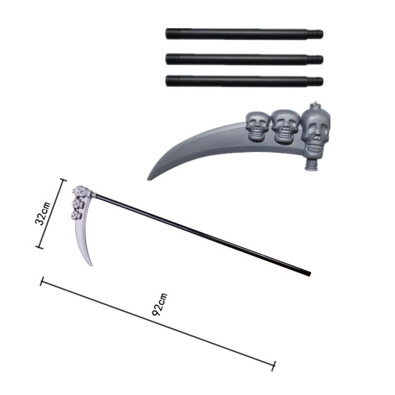 Glowing Red Eyes Grim Reaper Costume for Kids