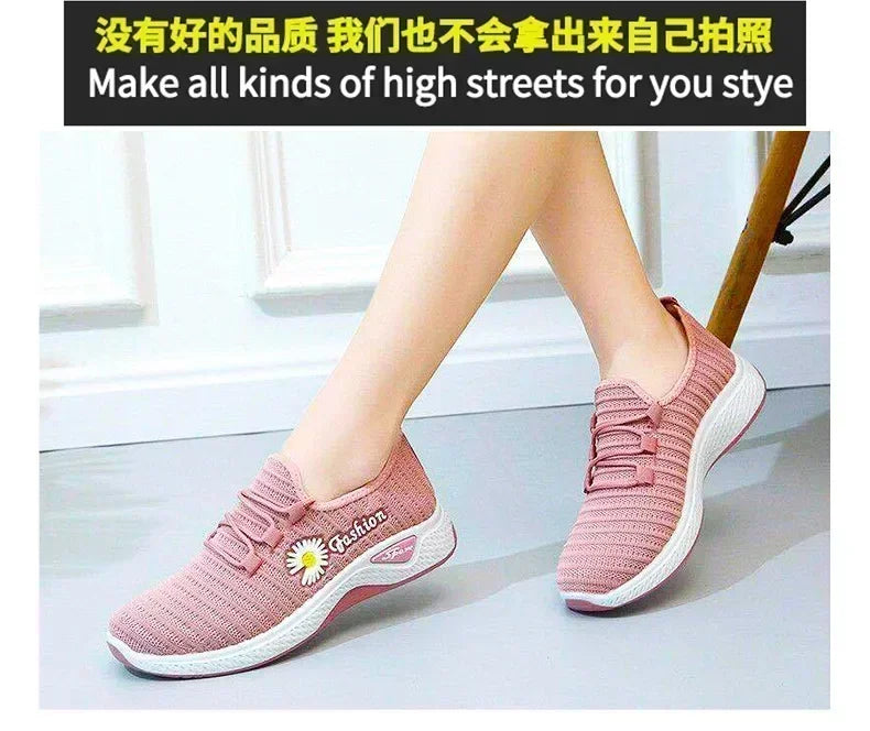 Women's Lightweight Breathable Sneakers – Comfort in Every Step