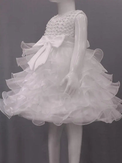 Baby Girl 1st Birthday Wedding Outfit