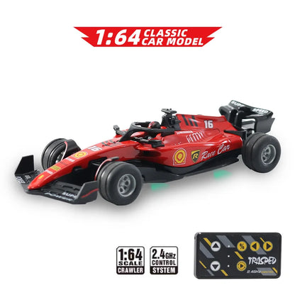 Mini RC Formula Car – Die-Cast 1:64 Racing Toy for Boys & Christmas