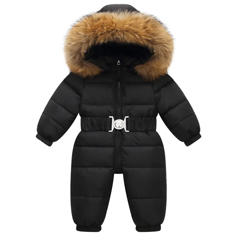 Toddler Down Jumpsuit – Winter Overalls for Boys & Girls