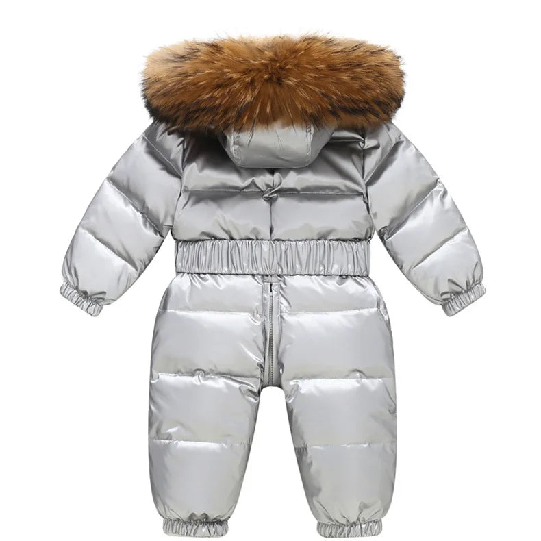 Toddler Down Jumpsuit – Winter Overalls for Boys & Girls