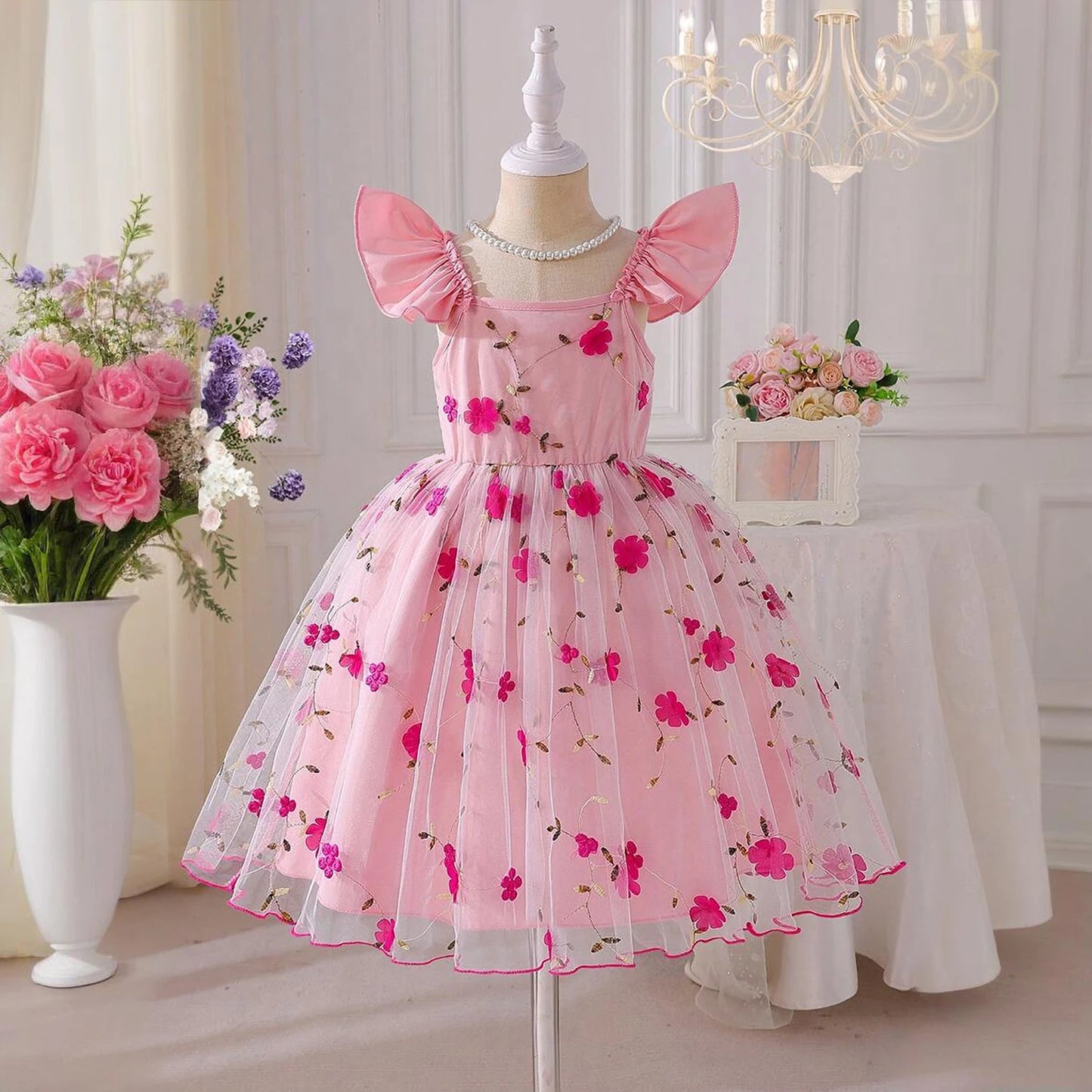 Casual Princess Dress for Girls – Birthday & Easter
