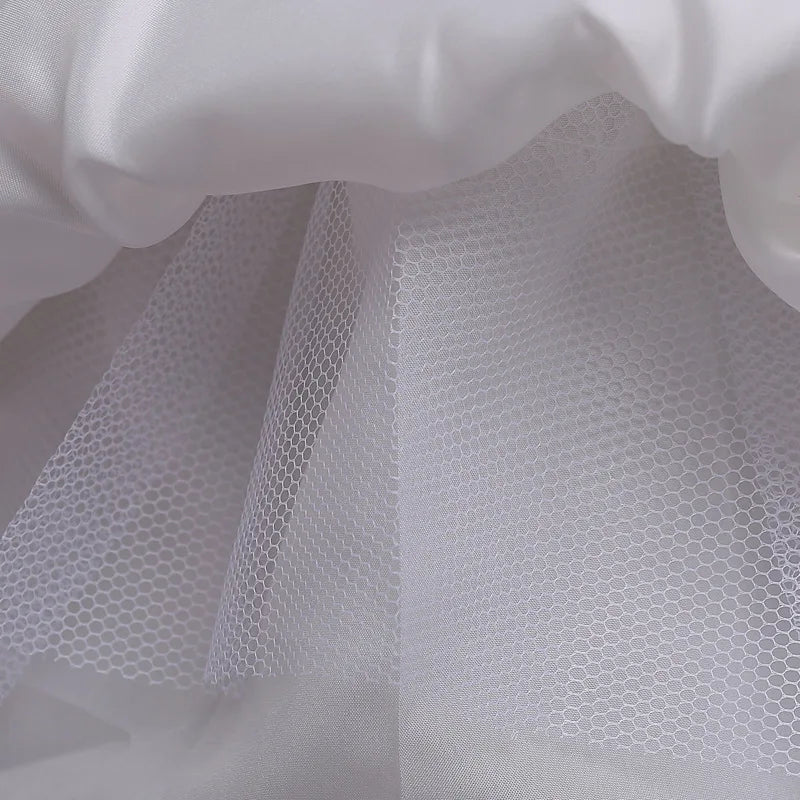 Pearl-Embellished Baby Dress – Formal Pageant Gown