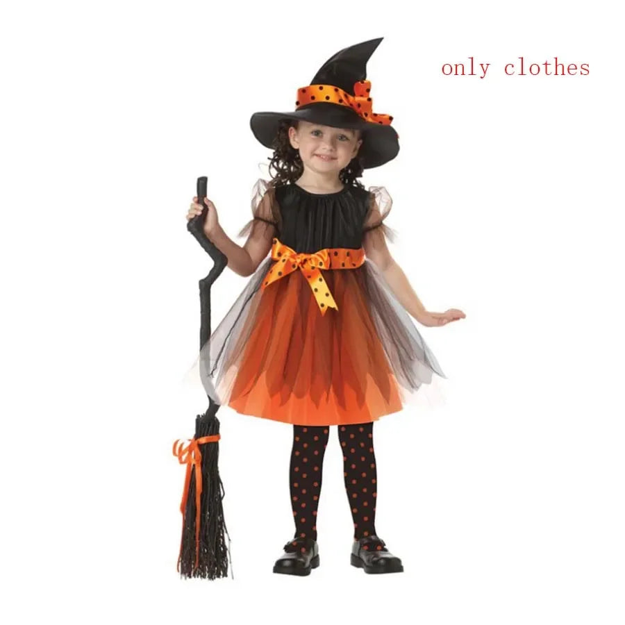 Girls Vampire Halloween Costume – Gothic Tutu Dress