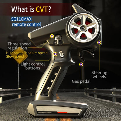 1:16 ZLL SG116 RC Car – Brushless 4WD Off-Road Drift Racing Toy