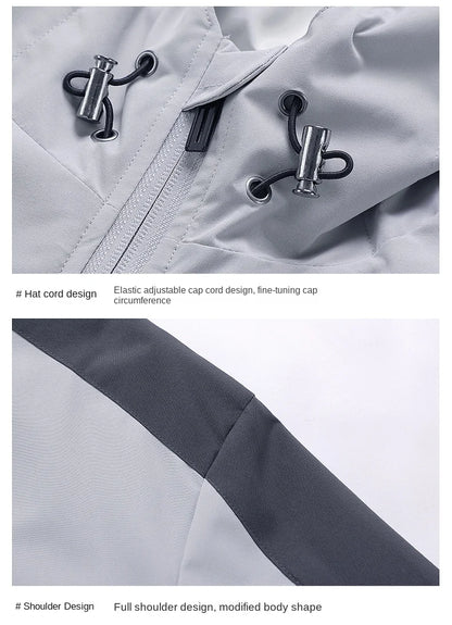 All-Weather Kids’ Jacket – Loose Fit, Waterproof Fabric