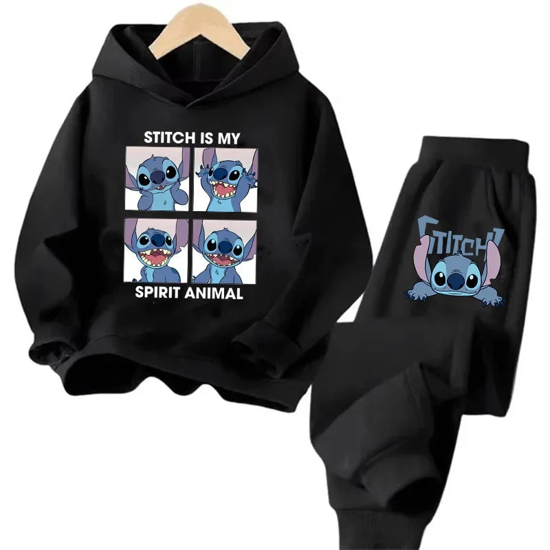 Kids' Stitch Anime Hoodie: Fun & Cozy for Cartoon Fans