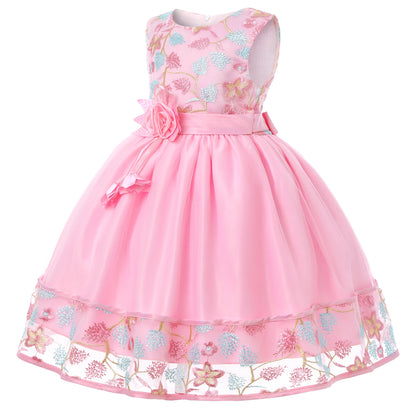 Girls’ Lace Flower Child Wedding & Party Dress