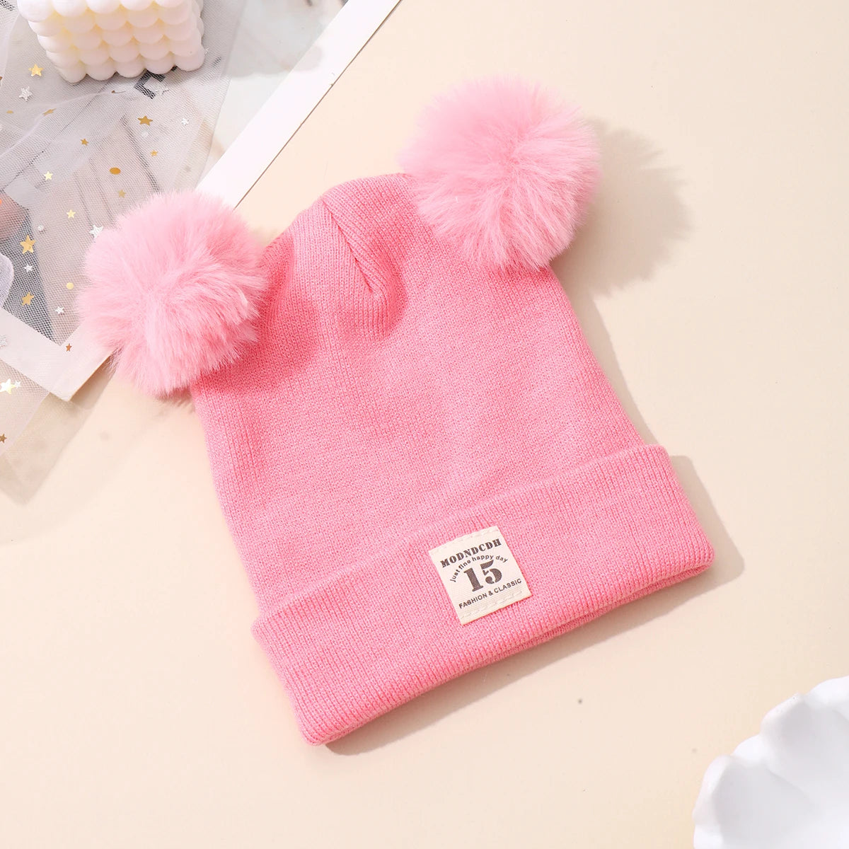 Soft Knitted Winter Cap for Babies & Kids