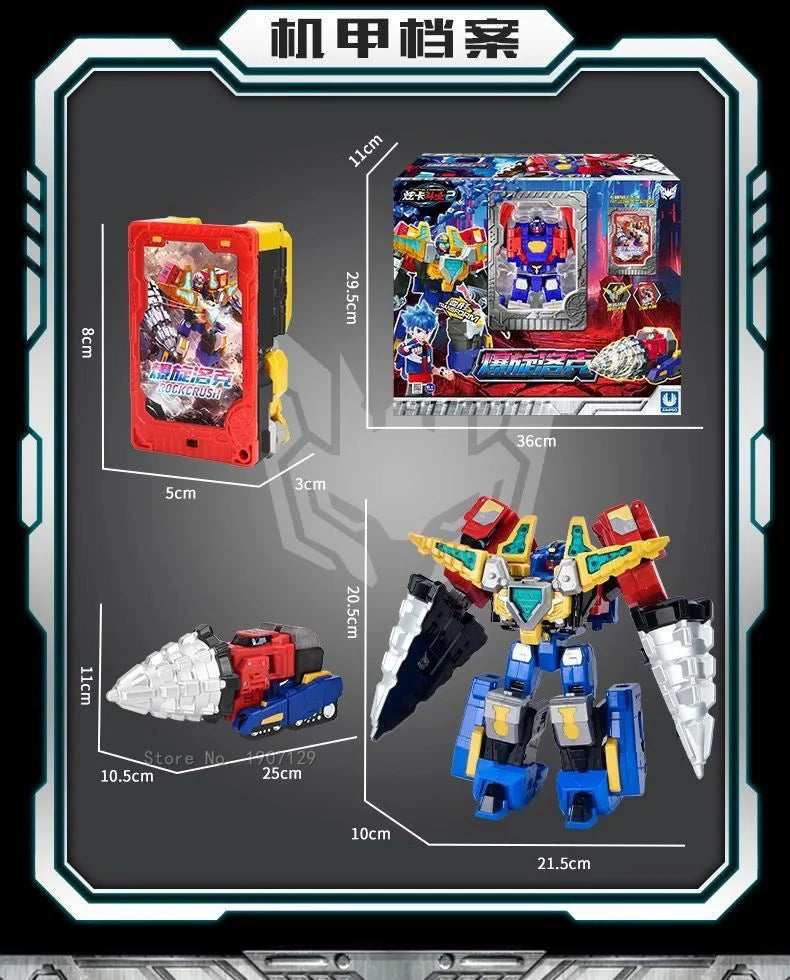 Transforming Cardbot Robot – Car-to-Robot Action Figure for Kids