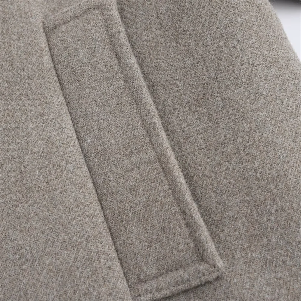 Casual Fall Coat for Women – Double Breasted