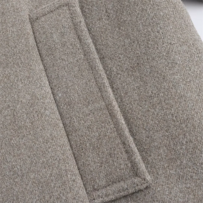 Casual Fall Coat for Women – Double Breasted