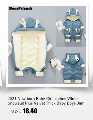 Warm Baby Romper – Winter Must-Have for Boys & Girls