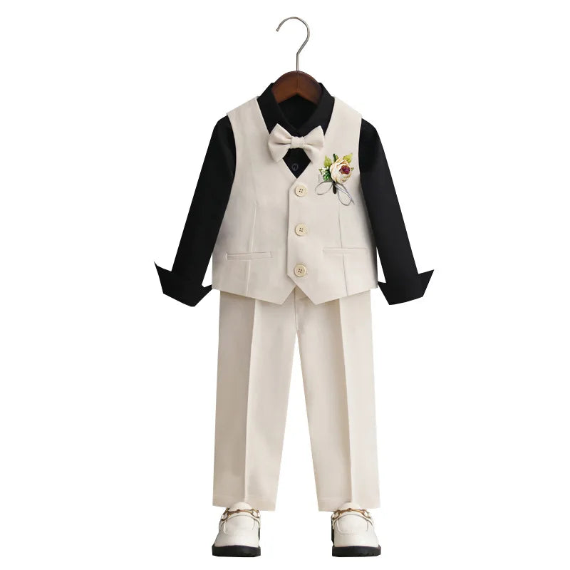 Teen & Kids Party Suit – Blazer, Pants & Bowtie Formal Wear