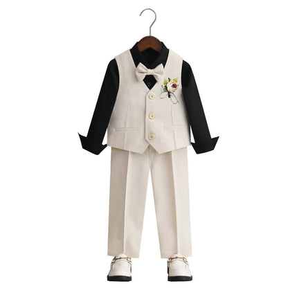 Teen & Kids Party Suit – Blazer, Pants & Bowtie Formal Wear