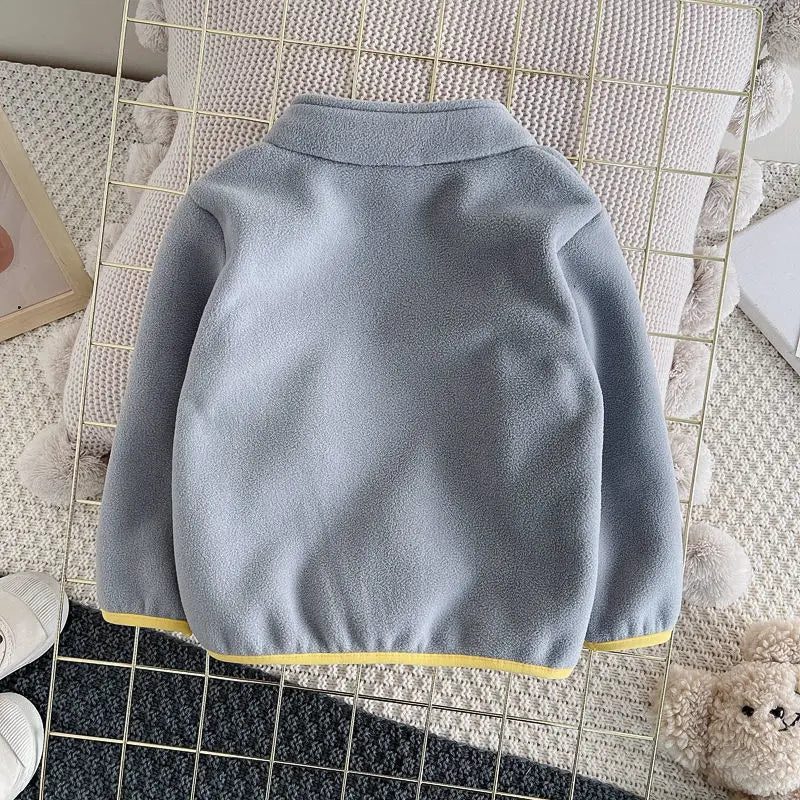 Baby Fleece Jacket – Cozy Hooded Outerwear for Kids