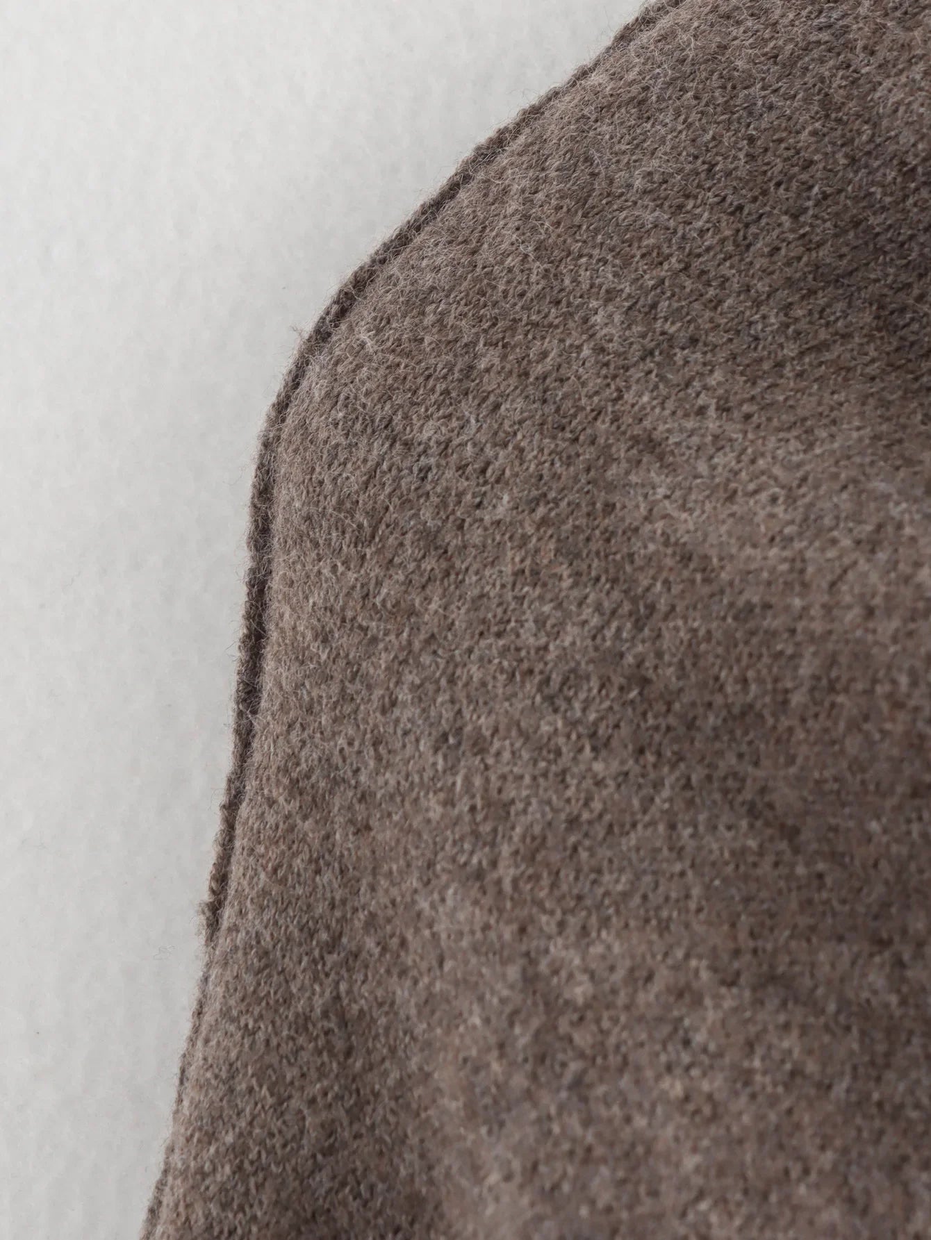 Autumn Chic: Knit Scarf Jacket for Women