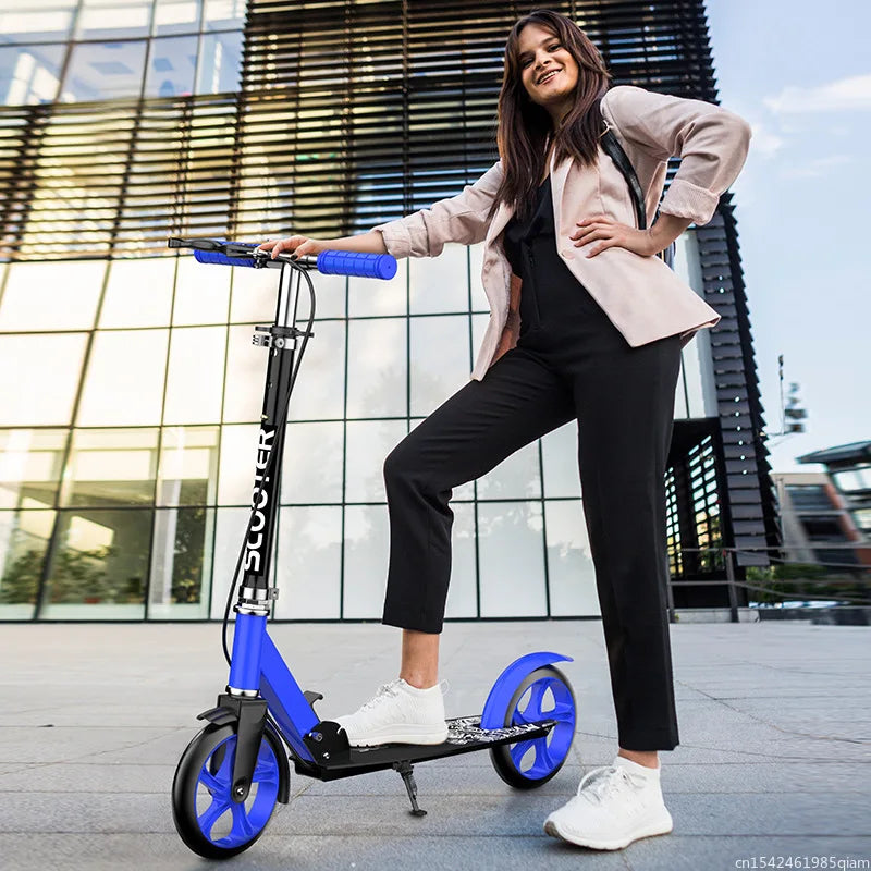 Foldable Two-Wheeled Scooter – Perfect for Kids, Teens, and Adults