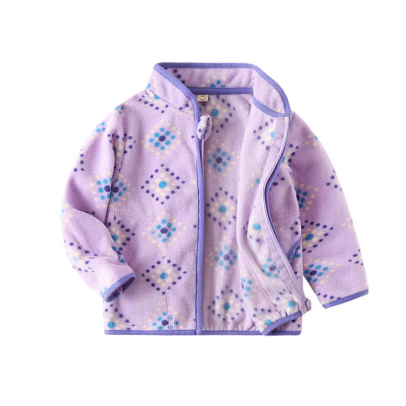 Warm Print Coat – Toddler Outerwear