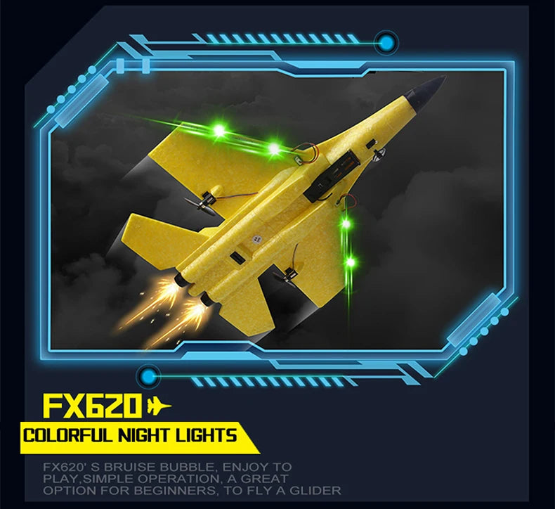 2.4G RC Foam Aircraft SU-35 – Fighter Jet Glider Toy for Kids