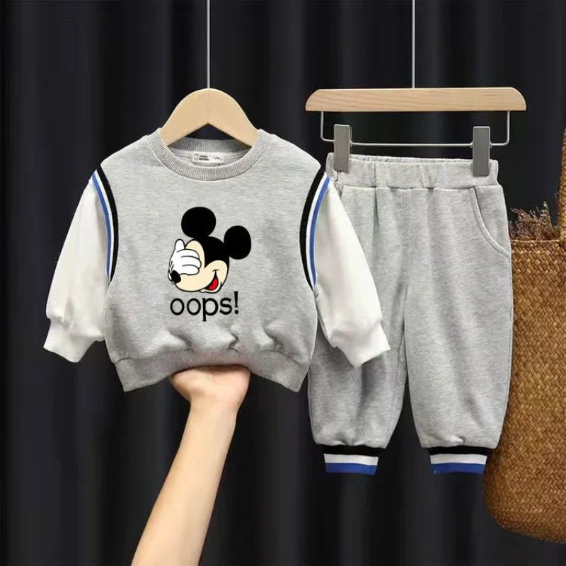 Disney Mickey 2-Piece Tracksuit: Adorable Comfort for Kids