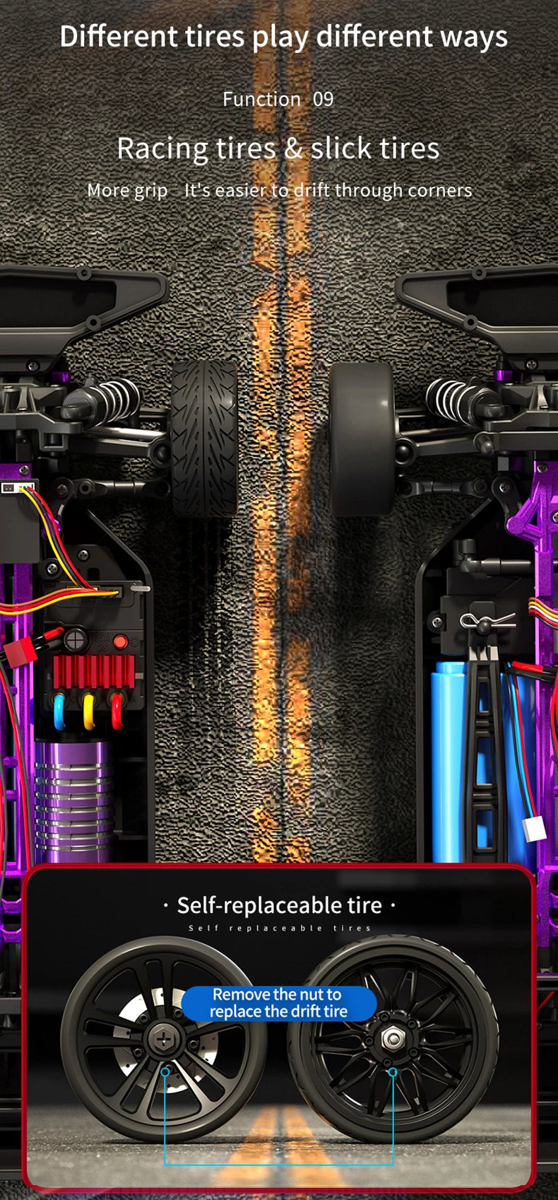 1:16 ZLL SG116 RC Car – Brushless 4WD Off-Road Drift Racing Toy