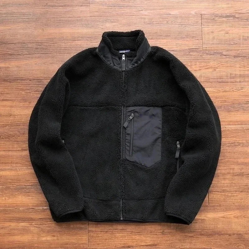 Winter Rider Jacket – Thick Fleece Windproof Motorcycle Coat