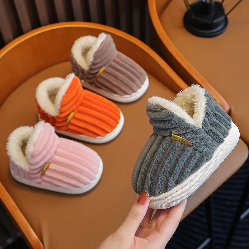 Cozy Winter Plush Slippers – Warmth & Comfort for Kids