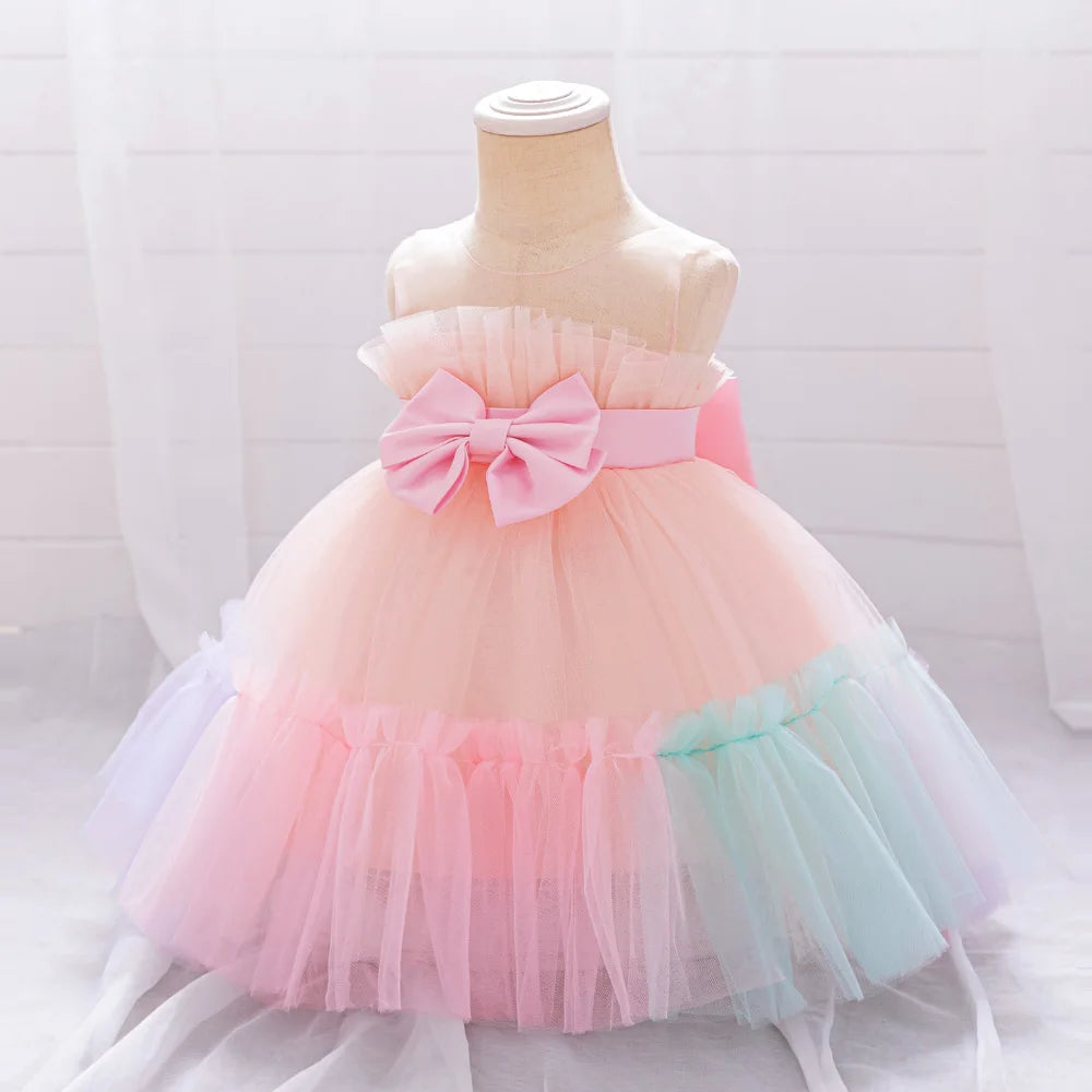 Baby Girl Dress – Elegant Party & Baptism Wear