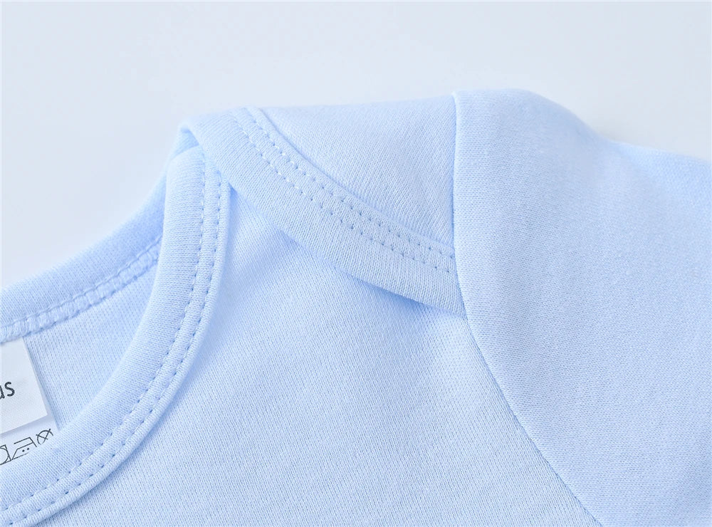 Short Sleeve Baby Bodysuit – Soft Cotton (0–24M)