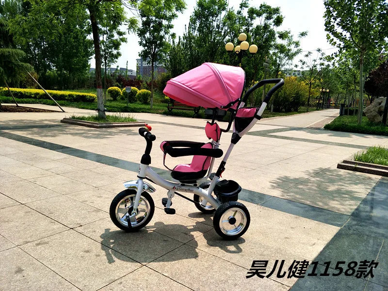 New Reversible Children's Tricycle – 3-in-1 Kids Bike & Scooter