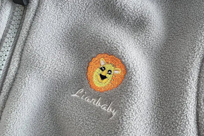 Baby Fleece Jacket – Cozy Hooded Outerwear for Kids