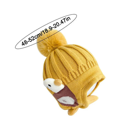 Cartoon Duck Baby Hat – Winter Protection