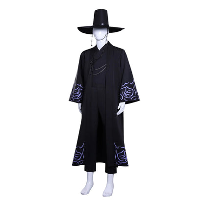 Demon Hunters Jinu Cosplay Suit – KPOP SAJA Boys Uniform for Men