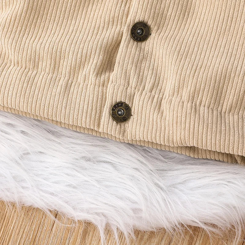 Casual Baby Winter Outwear – Long Sleeve Style