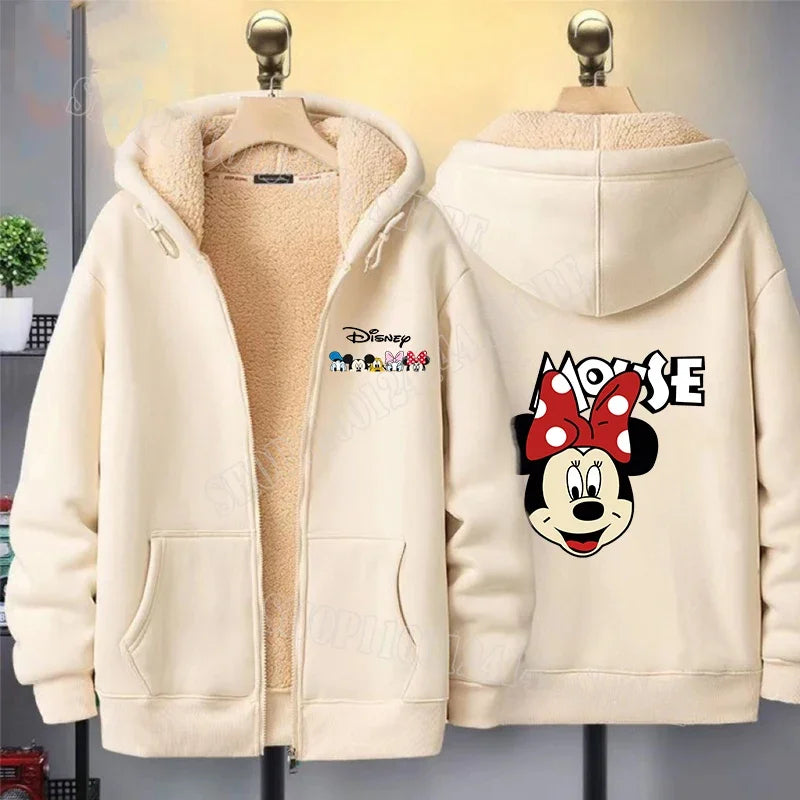 Mickey Mouse Oversized Hoodie: Cozy & Stylish Winter Jacket